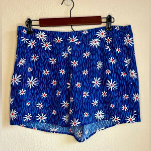 Nieves Lavi 100% Silk Floral Shorts